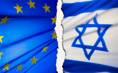 EU Israel flag
