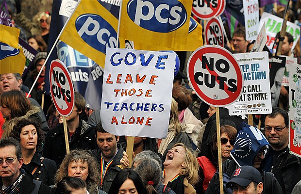 Gove protests